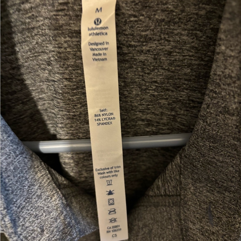 Lululemon Evolution Polo Button Down Mens Med - image 4